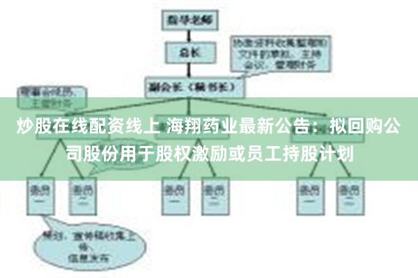 炒股在线配资线上 海翔药业最新公告：拟回购公司股份用于股权激励或员工持股计划